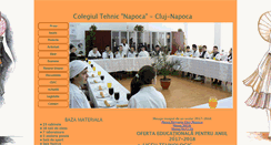 Desktop Screenshot of colegiul-napoca.ro